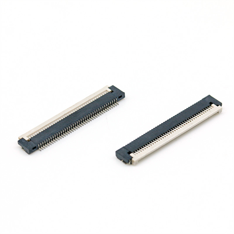 Customizado 30 40 60 Pin FFC FPC Flat Flex Flexível Cable 0.5mm Pitch Molex SMD Conector