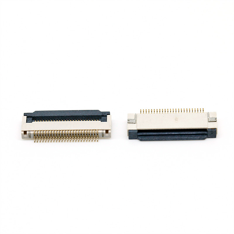 Customizado 30 40 60 Pin FFC FPC Flat Flex Flexível Cable 0.5mm Pitch Molex SMD Conector