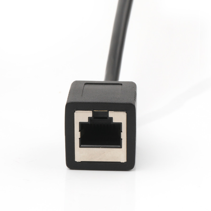 Adaptadores de cabo personalizados industriais USB-A RJ422 para Portos de rede RS232 Cabo de depuração de engenharia de rede