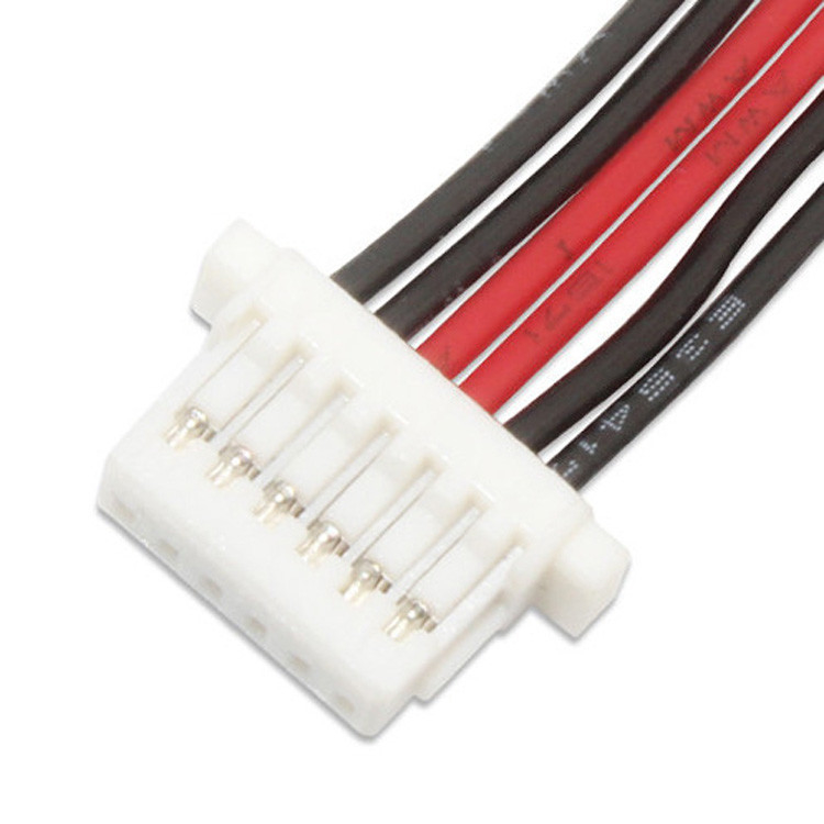 Fabrica Custom JST Arnês de fio ACH para ACHTR-02V-S 1.2mm Pitch 2 Pin Socket Desconectar Crimp