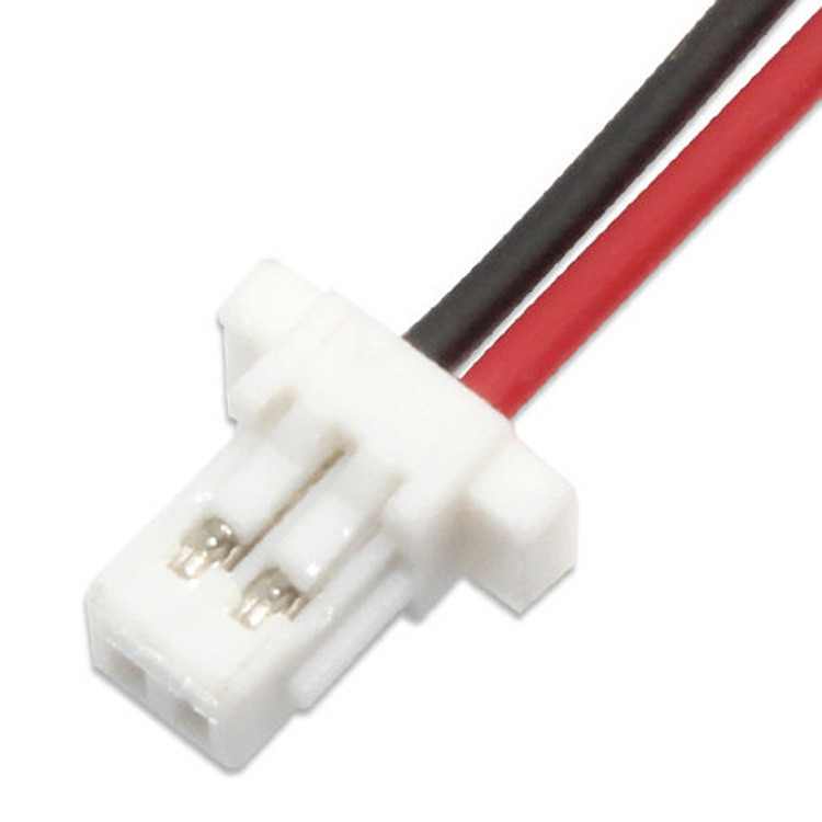 Fabrica Custom JST Arnês de fio ACH para ACHTR-02V-S 1.2mm Pitch 2 Pin Socket Desconectar Crimp