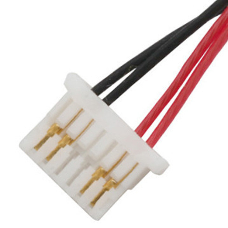 Fabrica personalizada JST SHLP-06V-S-B LED Backlight Cable Harness 500mm comprimento