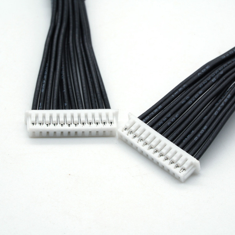 Fábrica personalizada Vários componentes 12v Sb Jst cablagem 1mm arnês de fio pitch para a montagem de cabo de tabuleiro