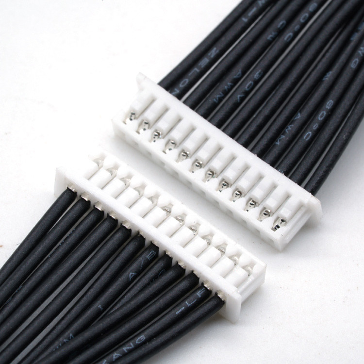 Fábrica personalizada Vários componentes 12v Sb Jst cablagem 1mm arnês de fio pitch para a montagem de cabo de tabuleiro
