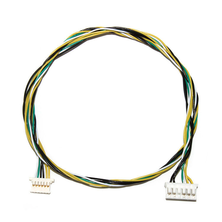 Personalize o JST PHR-6 2.0mm 6-Pin To Molex 51146-0600 1.25mm 6-Pin Wire Harness LED Cable de luz de fundo