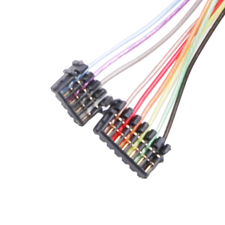 Fábrica de montagem de cabos personalizados de 0,6 PITCH JST 04XSR-36KHF 06XSR-36KHF 10XSR-36KHF Micro conectores coaxial