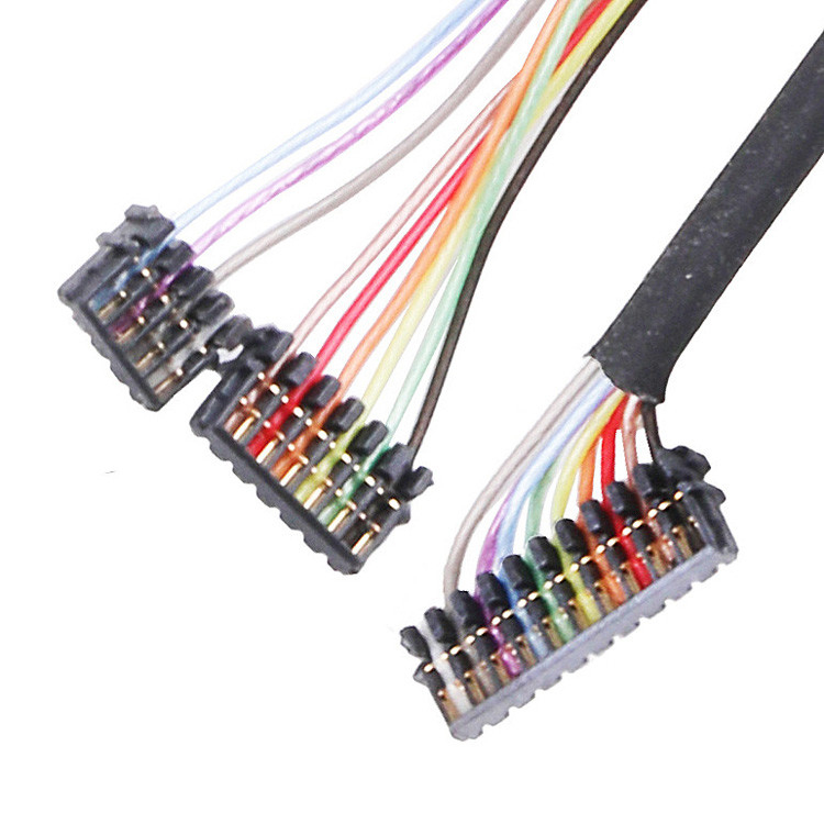 Fábrica de montagem de cabos personalizados de 0,6 PITCH JST 04XSR-36KHF 06XSR-36KHF 10XSR-36KHF Micro conectores coaxial