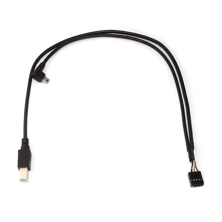 10 Pin 30 AWG 2.54mm Pitch Molex Cable Assembly 150mm Comprimento Molex 22-55-2101
