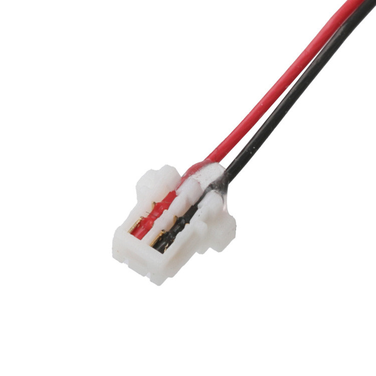 Fabrica JST Harness 0,8 mm Pitch 2P Contatos de frente para NSHR-6P 1,0 mm Buckle Socket Removível Crimp