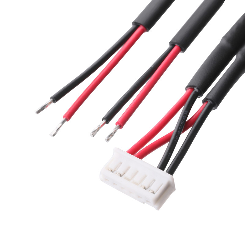 5023510600 PITCH 2.0mm 6P Casas para estanho*4Pcs UL1007 80C 300V 22AWG Diagrama de cor PVC ROHS