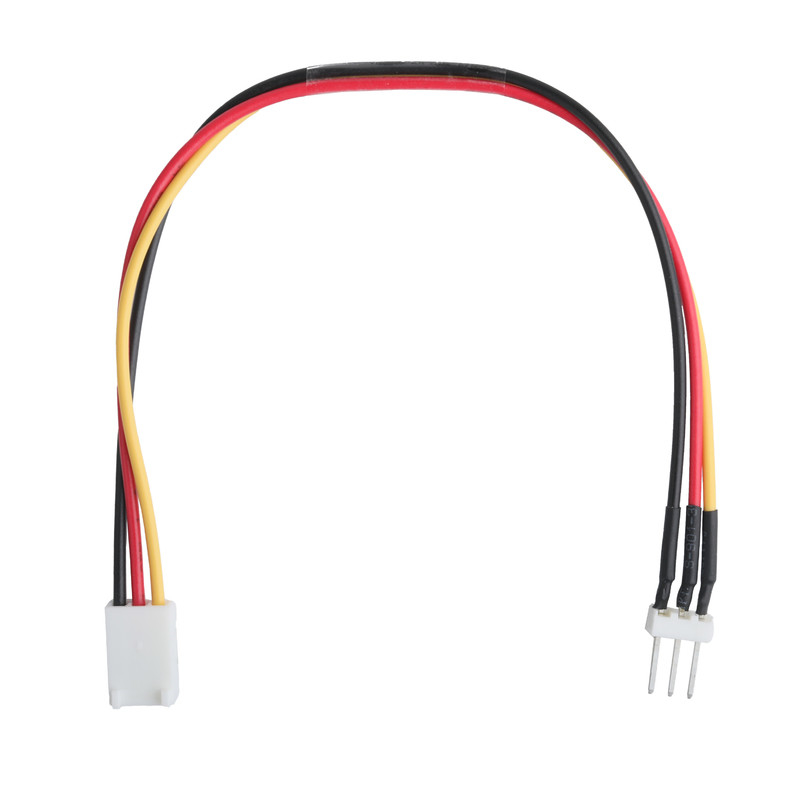 conector molex 22-23-2031 para 22-01-3037 3-POS cabeçalho do ventilador pinos masculinos 2.54mm Pitch 22AWG cabo de fio Hook-Up