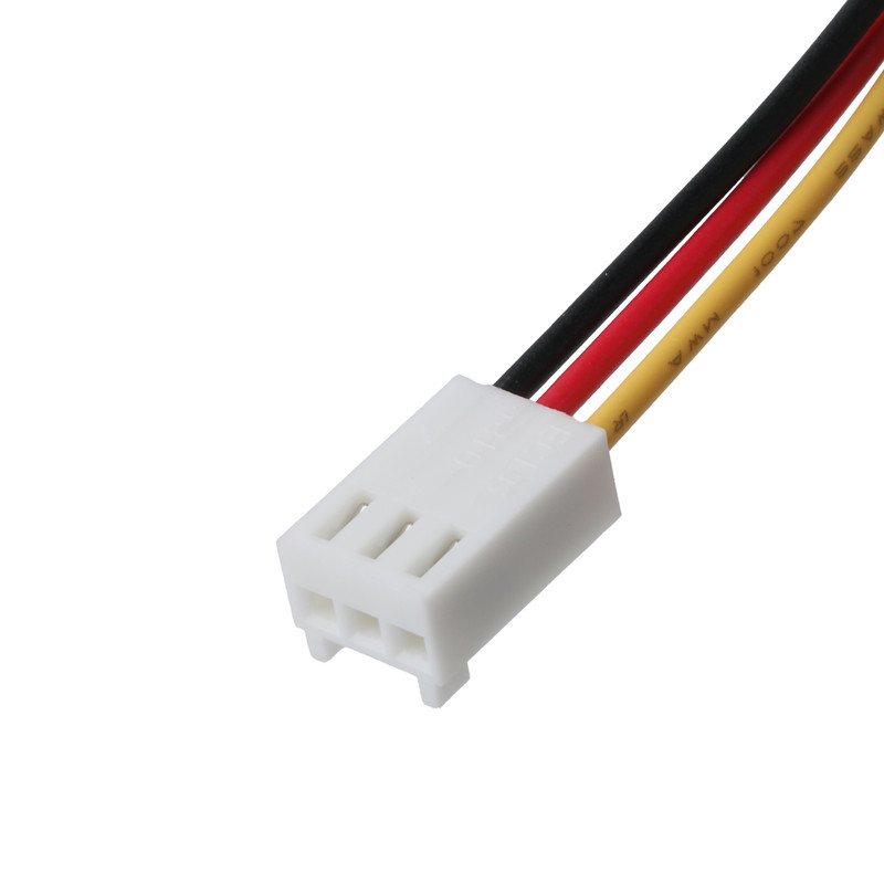conector molex 22-23-2031 para 22-01-3037 3-POS cabeçalho do ventilador pinos masculinos 2.54mm Pitch 22AWG cabo de fio Hook-Up