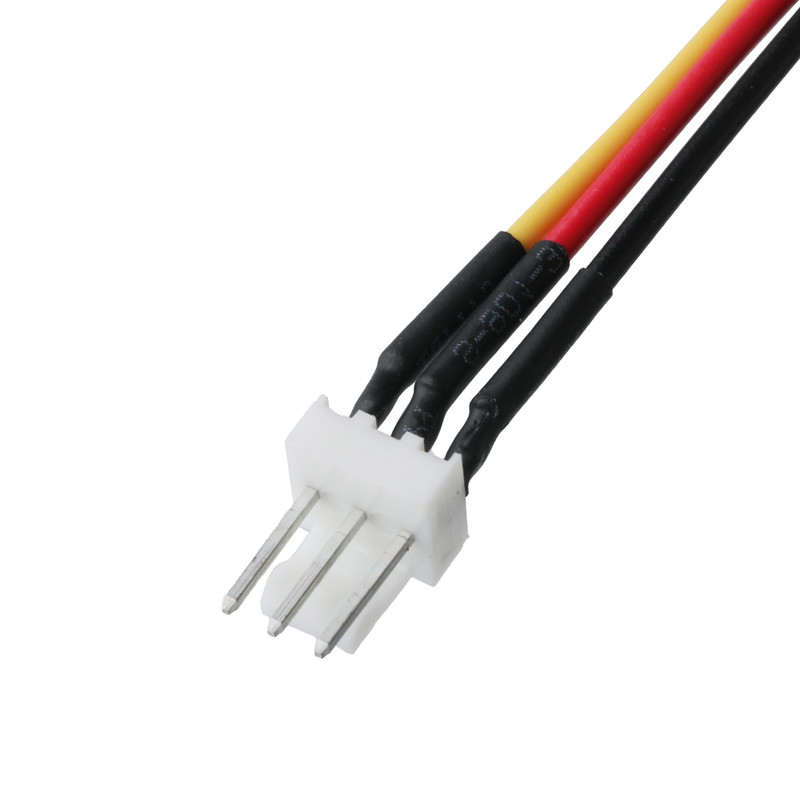 conector molex 22-23-2031 para 22-01-3037 3-POS cabeçalho do ventilador pinos masculinos 2.54mm Pitch 22AWG cabo de fio Hook-Up