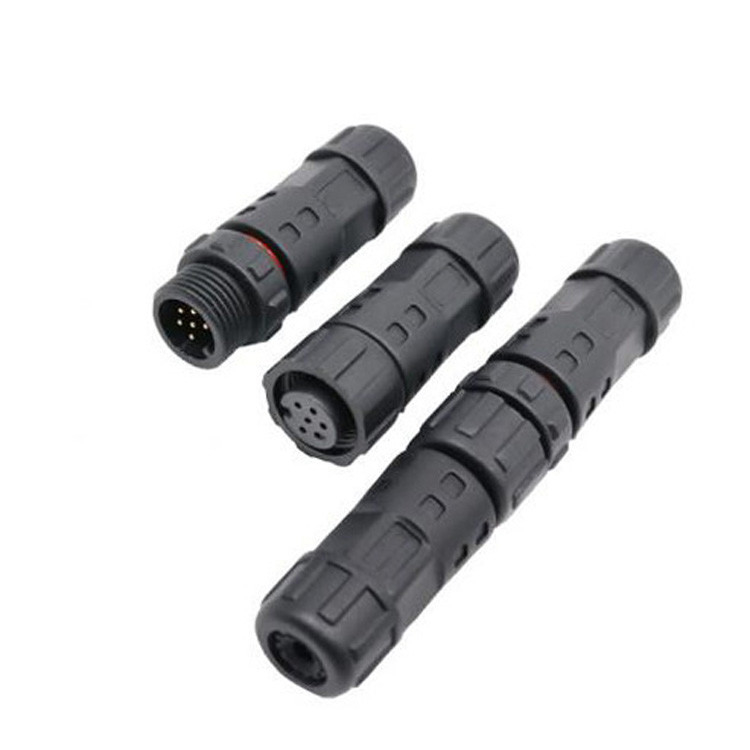 OEM/OD MM12 Conector circular IP67 à prova d'água de qualidade industrial para equipamentos eléctricos automotivos