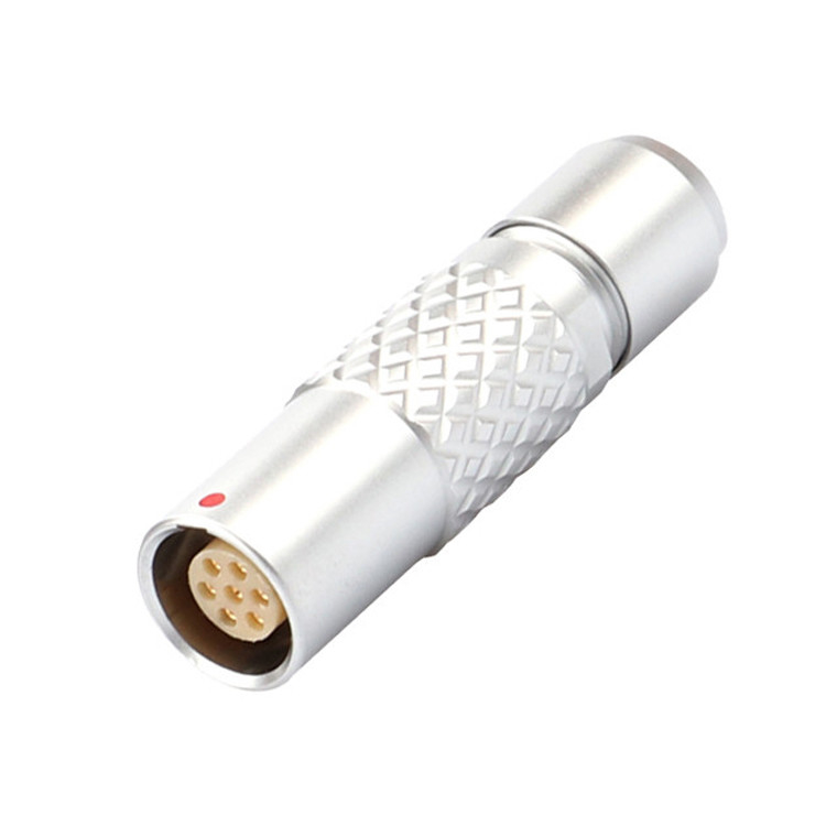 7 pin Z4 série B conector circular à prova d'água tomada flutuante segura empurrar puxar sistema de auto-bloqueio
