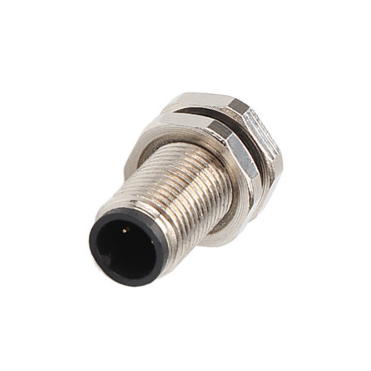 Conector circular M5 Código-A 2Pin 3Pin 4Pin Conectores industriais M5Z03AA0OCJ009-M5 fechadura frontal
