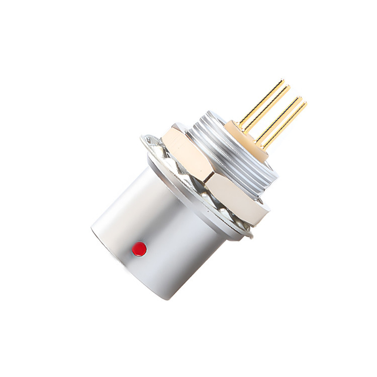 IP68 Push Pull Self Locking Industrial Control Série B Z6 6 pin Fêmea para 6 pin Sensor de sinal conector circular