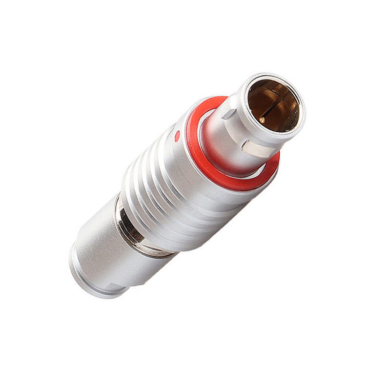 Conector industrial de ligação T6 selhada IP54, conector circular à prova d'água série MB