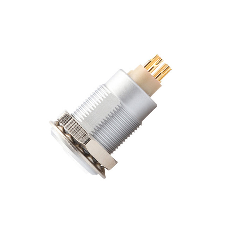 Push Pull Self Locking Z1 Series 6 pin conector circular Feminino Impermeável Industrial