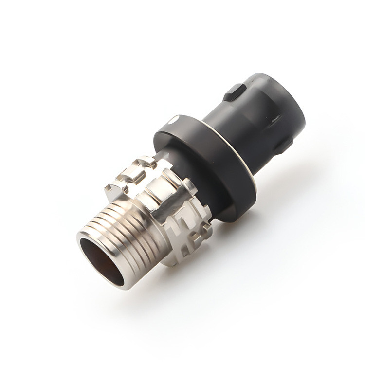 Transmissão de dados de alta velocidade - Conector circular à prova d'água industrial Conector militar feminino da série X 8P