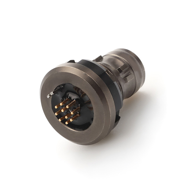 Conector impermeável militar, macho e fêmea, série 16P R, industrial, com nível de proteção de IP6K8