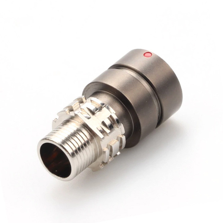 Conector impermeável militar, macho e fêmea, série 16P R, industrial, com nível de proteção de IP6K8