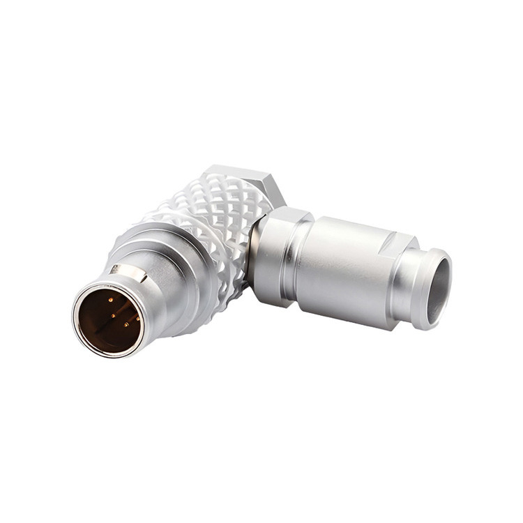 Conector circular multi-núcleo de tipo B da série Push Pull, 2 ~ 32 núcleos de agulha de soldagem (direita ou em ângulo)