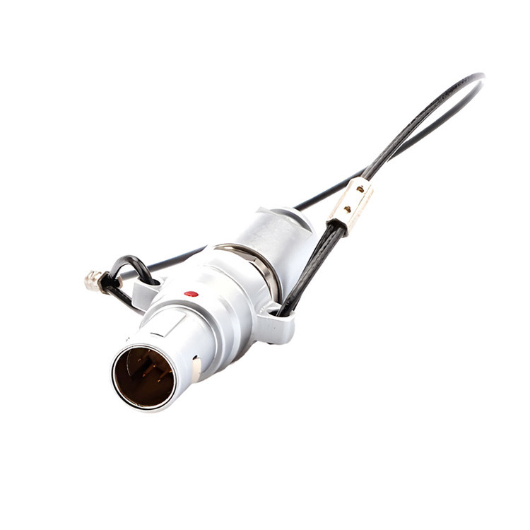 Conector circular multi-núcleo de tipo B da série Push Pull, 2 ~ 32 núcleos de agulha de soldagem (direita ou em ângulo)