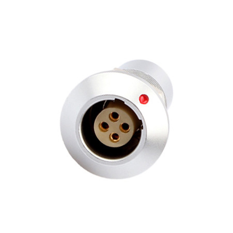 Série B Z7 conector de alimentação circular 4P Feminino vácuo vedado