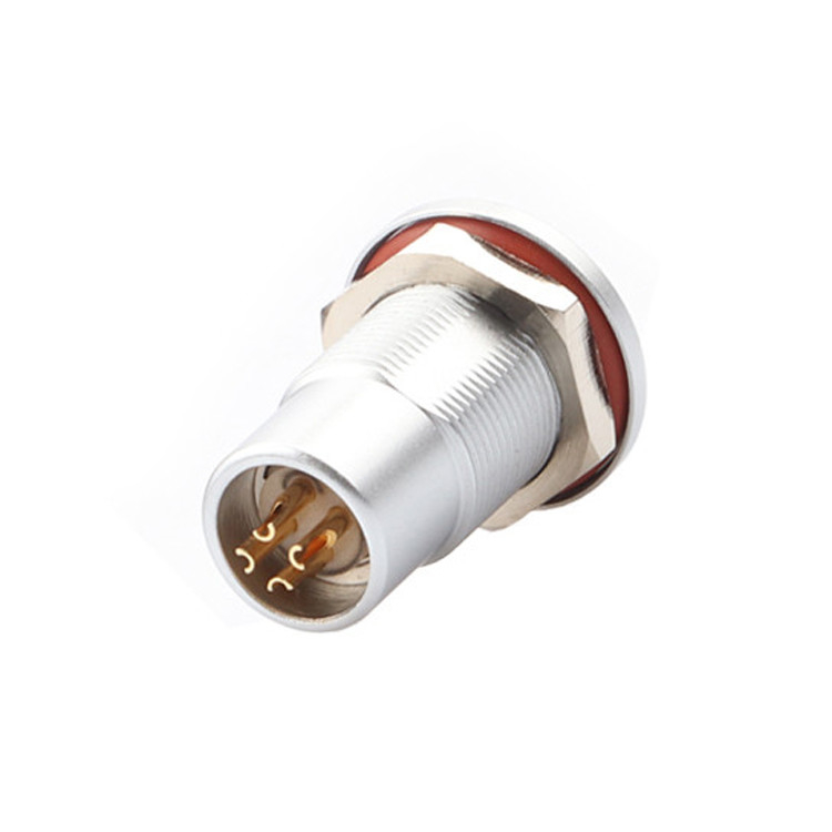 Série B Z7 conector de alimentação circular 4P Feminino vácuo vedado