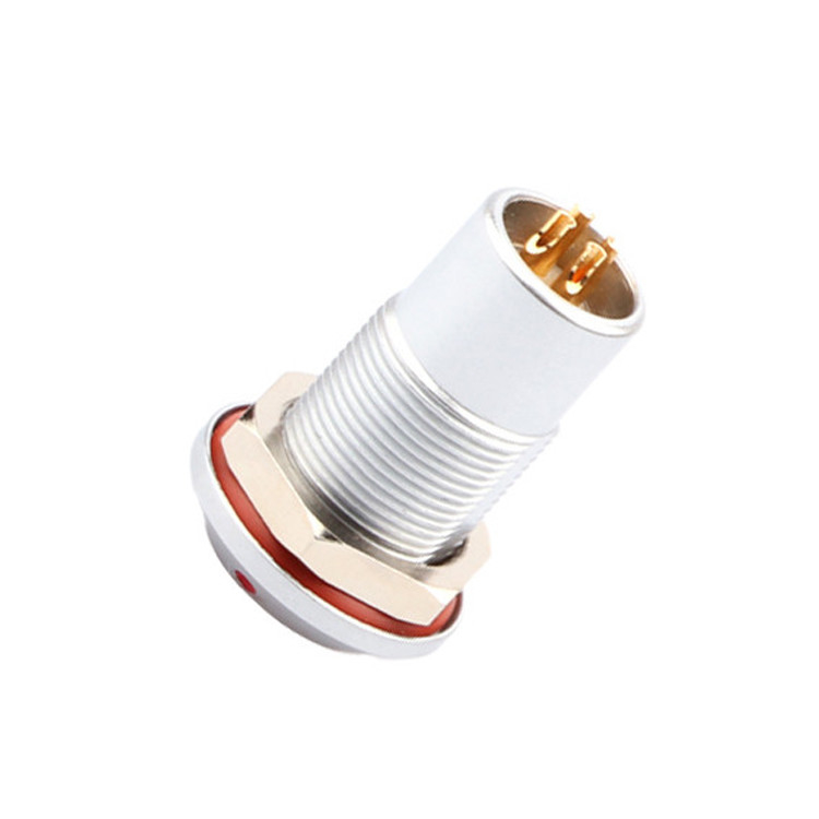 Série B Z7 conector de alimentação circular 4P Feminino vácuo vedado