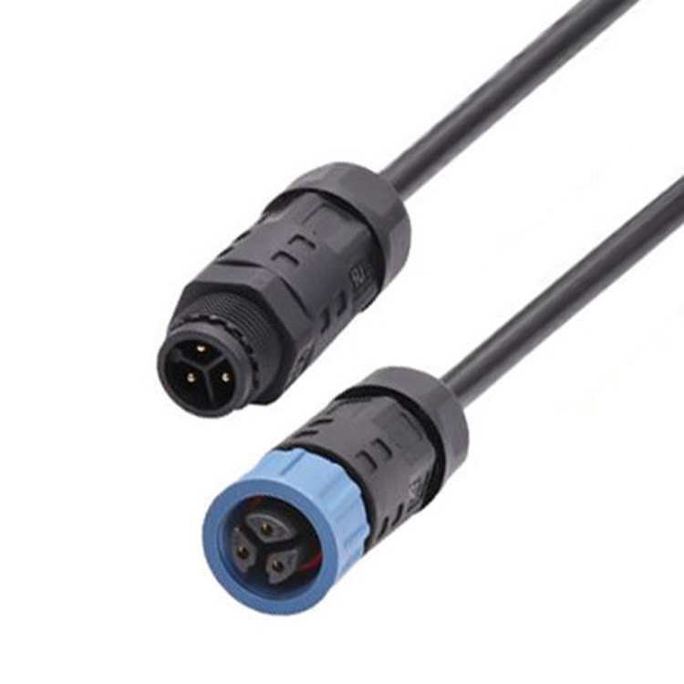 IP67 Impermeável M15 Conector Circular Industrial Conector de Conjunto Tipo Soldador Com 2 3 Pins