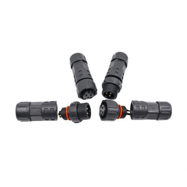 Fábrica Mini M12 8 pin conector de conector circular impermeável Industrial IP67 Homem / Mulher