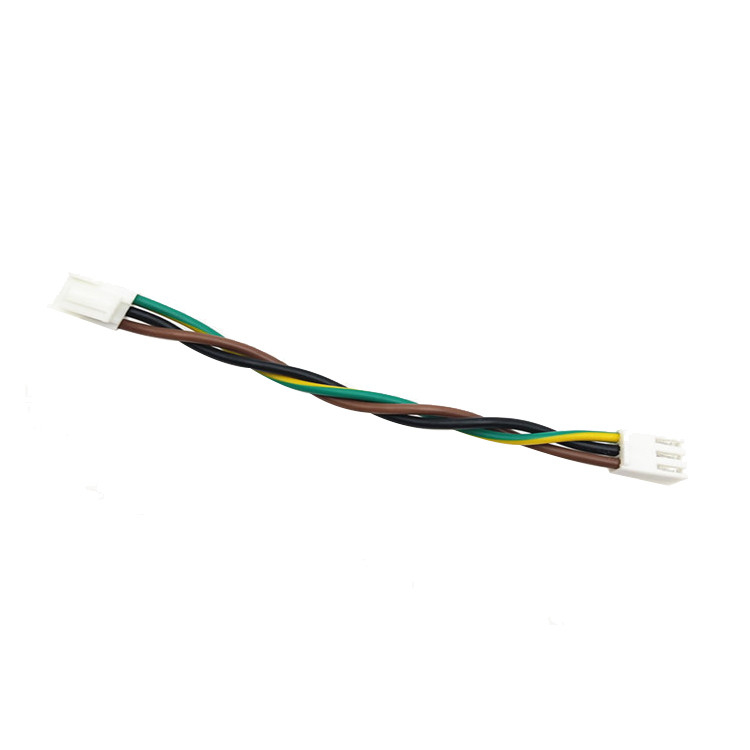Jst Vhr - fio da tomada 4n para embarcar o Calibre de diâmetro de fios feito sob encomenda do chicote de fios 18 do fio para o semicondutor