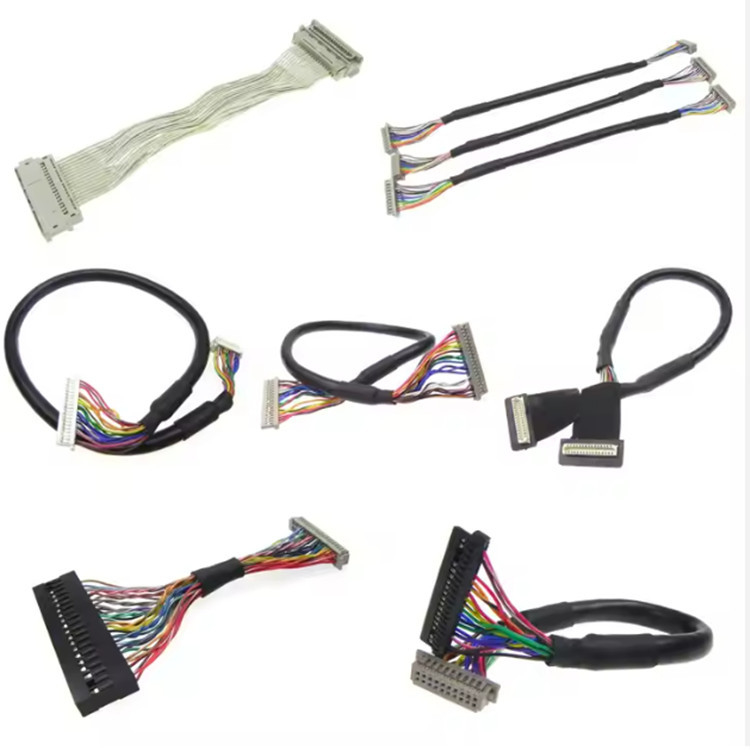 20 cabo da exposição do Pin  DF19G-20S-1C BLD2-20 1.0mm Lvds 2 a Pin Jst Sh1.0 das fileiras 2*10