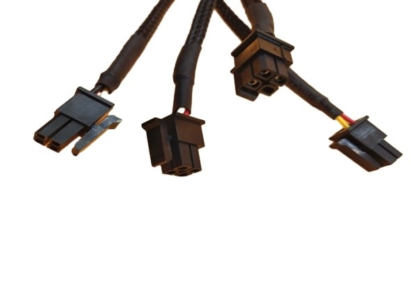 o micro preto do conector de 2*2p Molex 43025 coube o passo de 3.0mm a 3pin Jst - chicote de fios do fio de Ph2.0 26awg