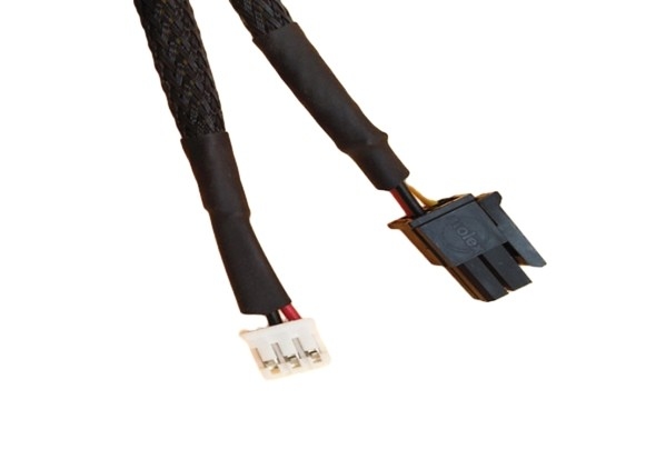 o micro preto do conector de 2*2p Molex 43025 coube o passo de 3.0mm a 3pin Jst - chicote de fios do fio de Ph2.0 26awg