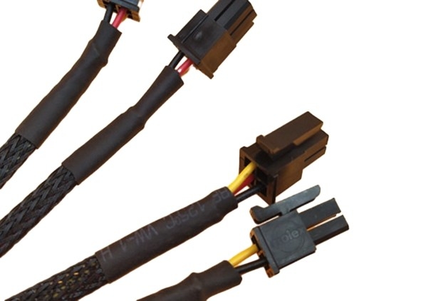 o micro preto do conector de 2*2p Molex 43025 coube o passo de 3.0mm a 3pin Jst - chicote de fios do fio de Ph2.0 26awg