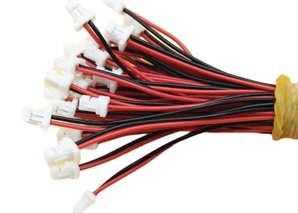 cabo mini micro 1,0 2 Sh de 500mm Jst - conector do Pin Jst do Pin 2 com os cabos de fios a 3mm estanhados