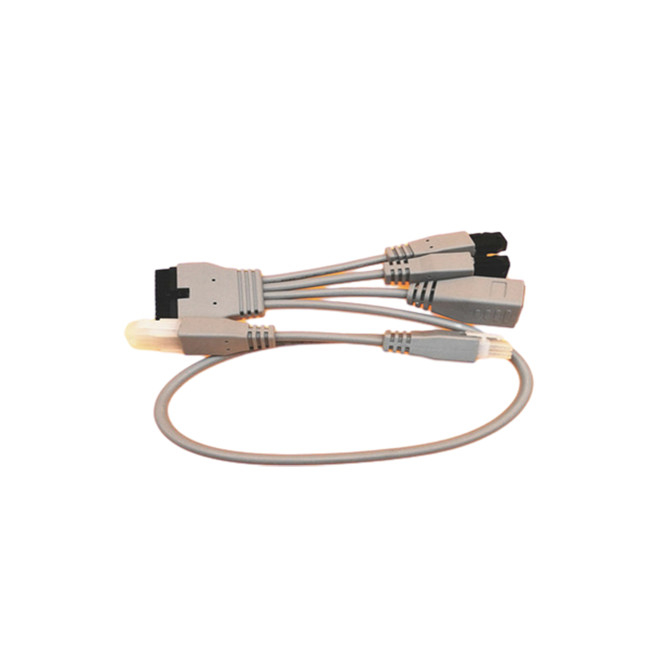Conjuntos de cabo feitos sob encomenda de Molex43025-2400 3.0mm a Pin 6 fêmea do soquete RJ45 Molex 4.2mm