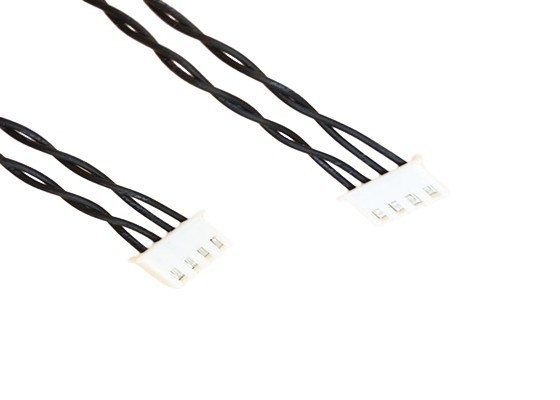Fio e cabo de alta temperatura da isolação de UL10086 ETFE com 4 Pin conector de Jst - de Xh
