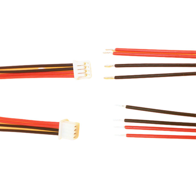 Fêmea do passo de MOLEX 51021 4pin 1.25mm com os 24 chicotes de fios do fio de AGW para a massa