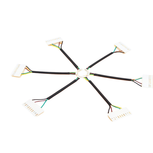 imprensa weldding do PWB do molex 10pin 2510 (22-01-1102) 2.54mm ao chicote de fios do fio do molex 51021