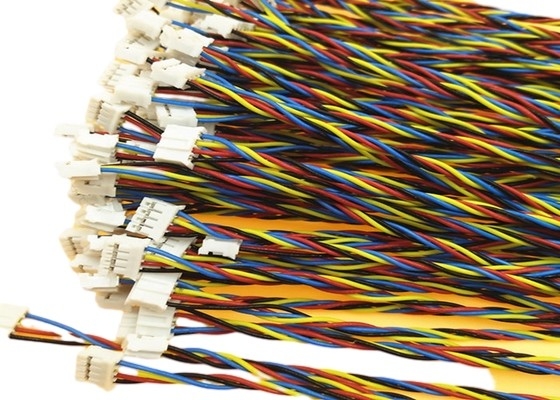 24AWG FEP torceu o chicote de fios feito sob encomenda do fio com protetor/tipo 30 V de Unshield