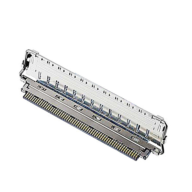 Mellanox CABLINE-CA II PLUS Conector micro-coaxial com tipo de acoplamento horizontal, 0,4 mm pitch, 20680 20788 20789 20790