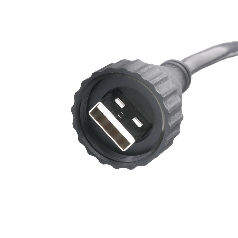 Tipo tipo A A USB2.0 masculino masculino do tipo de USB2.0 A um cabo do conector industrial