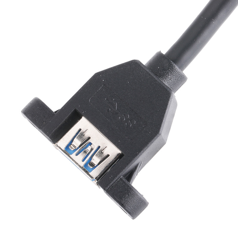 USB 3.0 painel frontal placa-mãe 19/20 Pin Cable para USB Female Splitter Adaptador Conector de extensão
