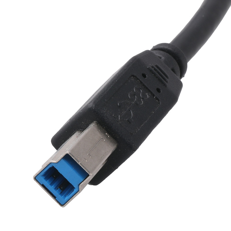 Plug and Play Impressora USB Conector de cabo de dados USB 3.0 B Homem para Mulher Usb3.0 Bm para Bf