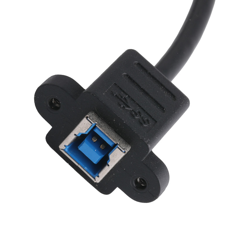 Plug and Play Impressora USB Conector de cabo de dados USB 3.0 B Homem para Mulher Usb3.0 Bm para Bf