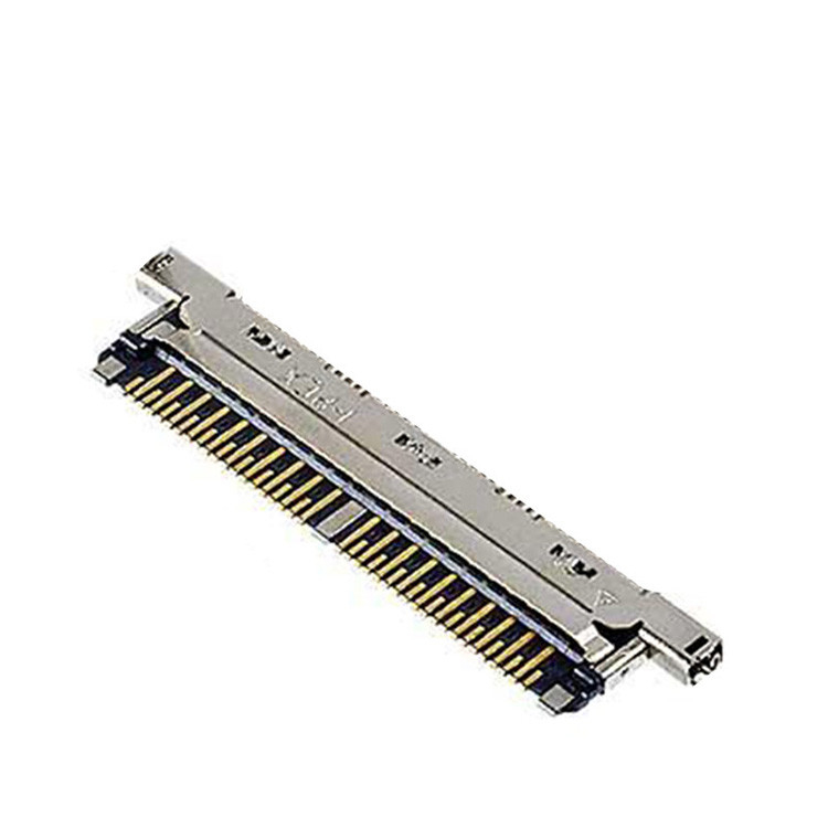 CABLINE-CX II Cable de 40 pinos sem cobertura, com conector LVDS de 20978-040T-01, A40-Pin com inclinação e horizonte de 0,25 mm
